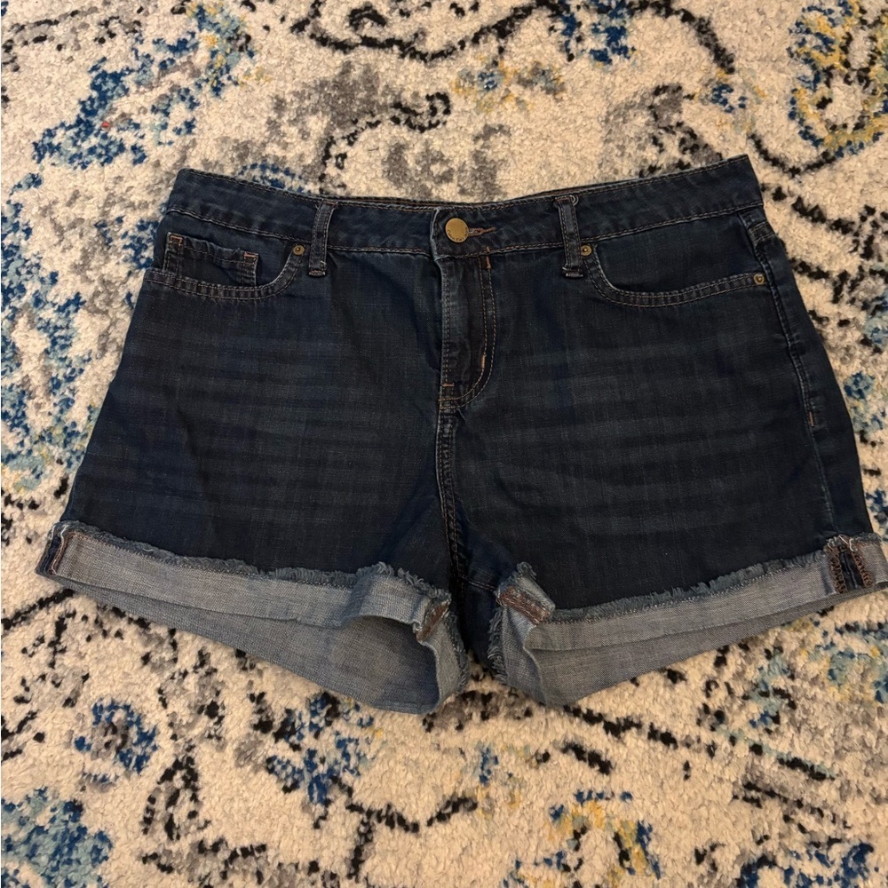 Calvin Klein Jeans Women's Deep Blue Denim Shorts
